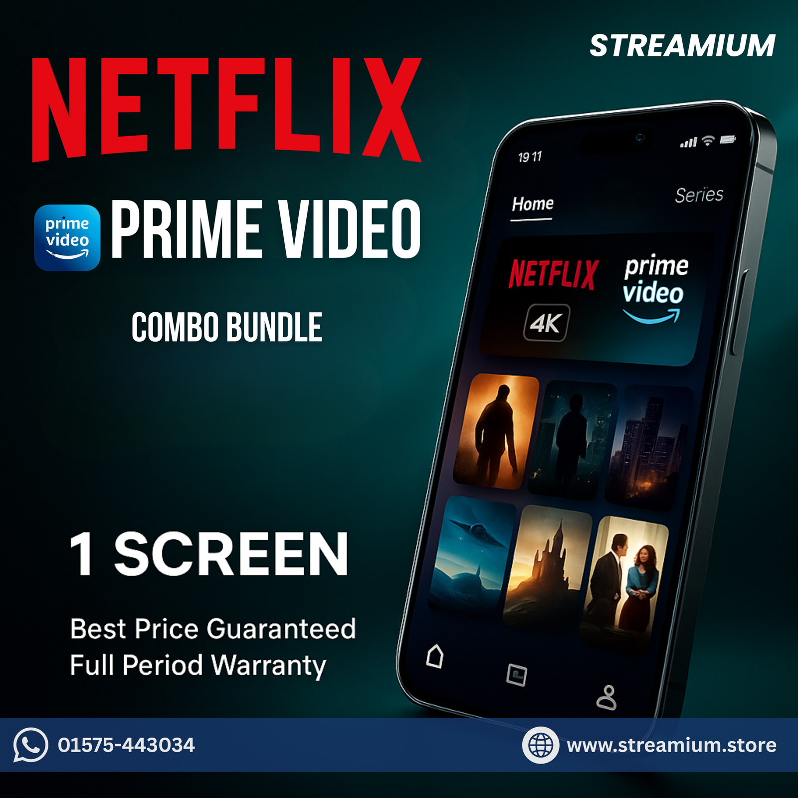 Netflix + Prime Combo