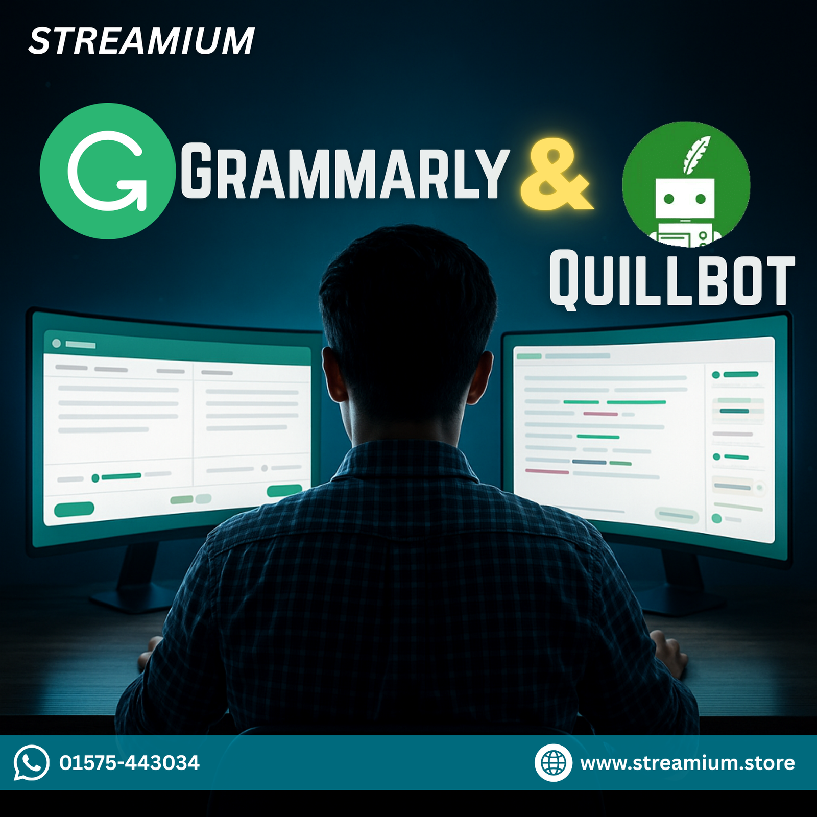 Quilbot+ Grammarly Combo